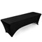 Lann's Linens - Fitted Stretch Tablecloth for Rectangular Table - Wedding / Banquet / Trade Show - Spandex Cloth Fabric Cover